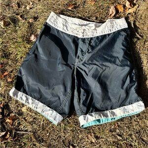 Birdwell Beach Britches 311 Board Shorts Navy blue with teal interior